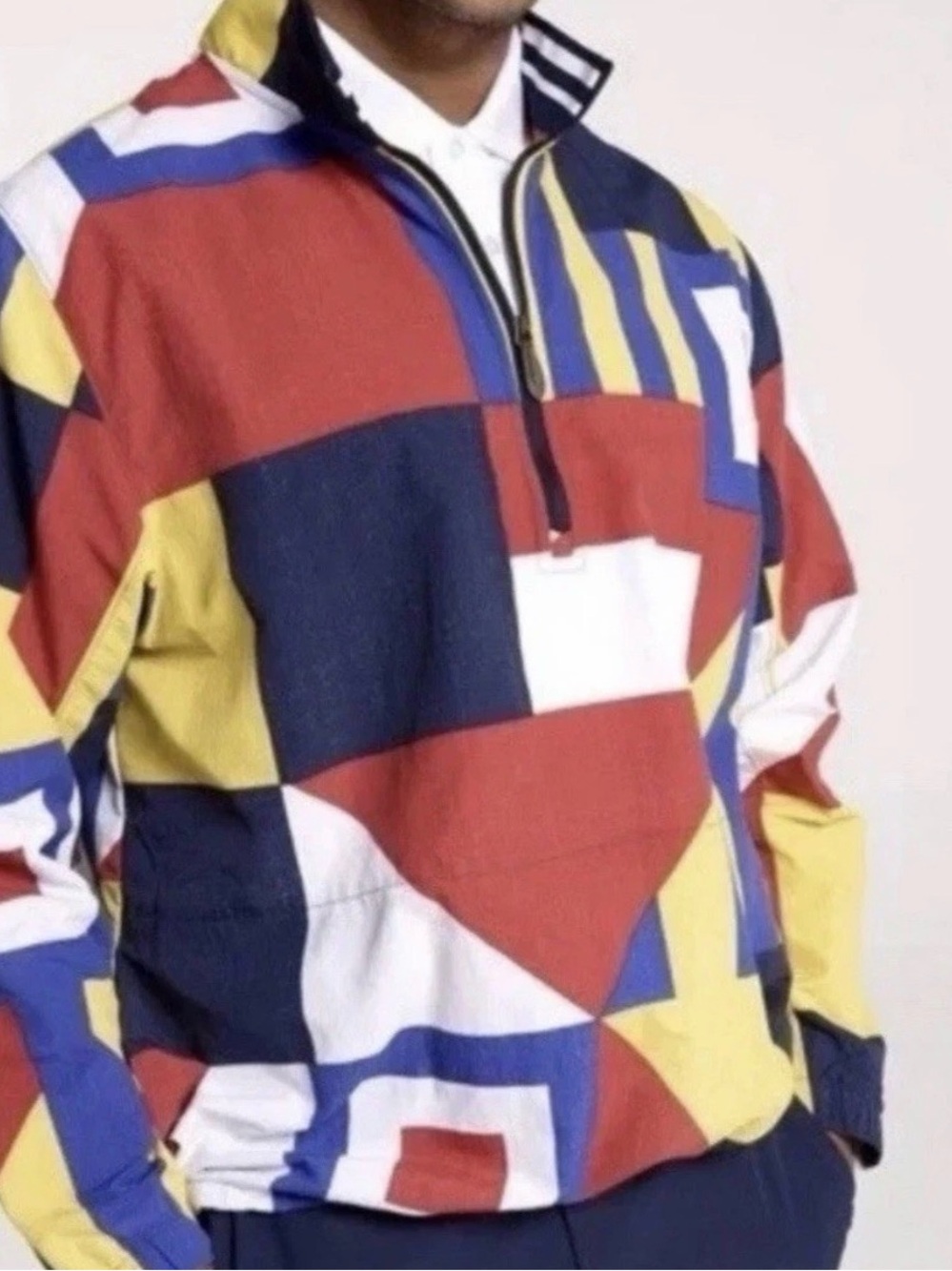 NWT Walter Hagen Clubhouse Men’s XL Sailing Flags 1/4 Zip Pullover Jacket